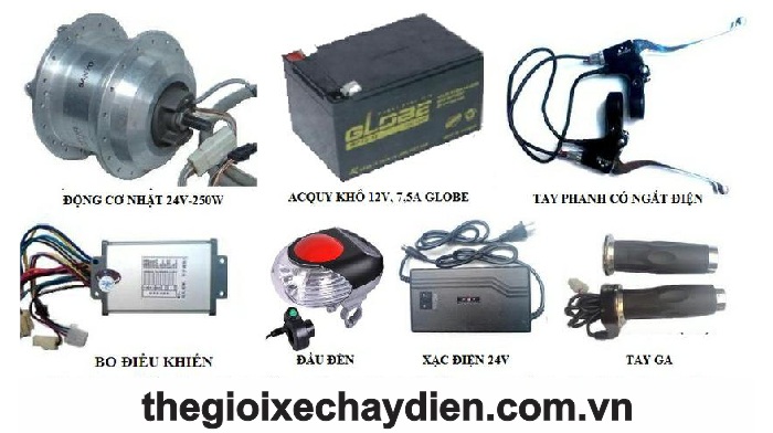 phụ tùng đầy đủ của 1 chiếc xe đạp điện phụ tùng đầy đủ của 1 chiếc xe đạp điện